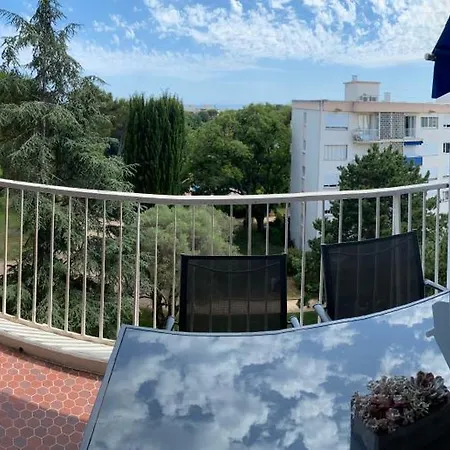 Lejlighed Superbe 2 Pieces Avec Piscine Antibes